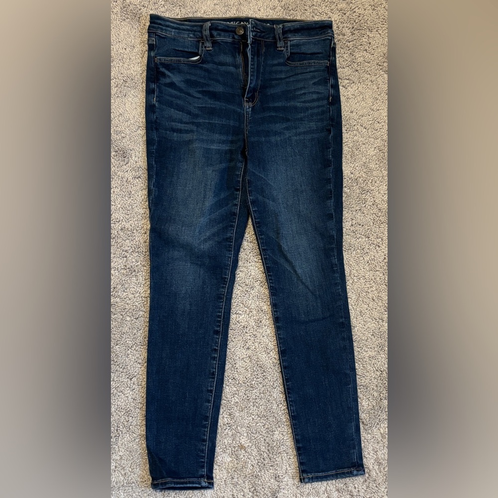 American Eagle Outfitters Blue Skinny Jeans